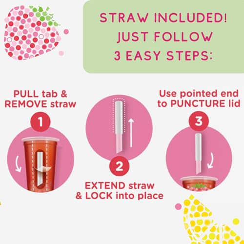 Strawberry Rose Bubble Tea, 4 Pack, 12 fl. oz. Cups