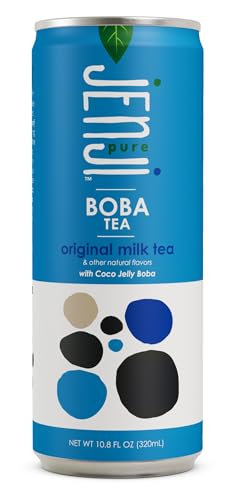 Jenji Pure Original Milk Tea, 10.8 fl oz, Pack of 12