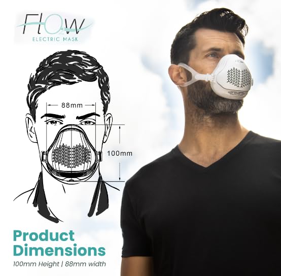 O2 Flow Reusable Respirator Mask for Work and Outdoor Use - JOYA MIA
